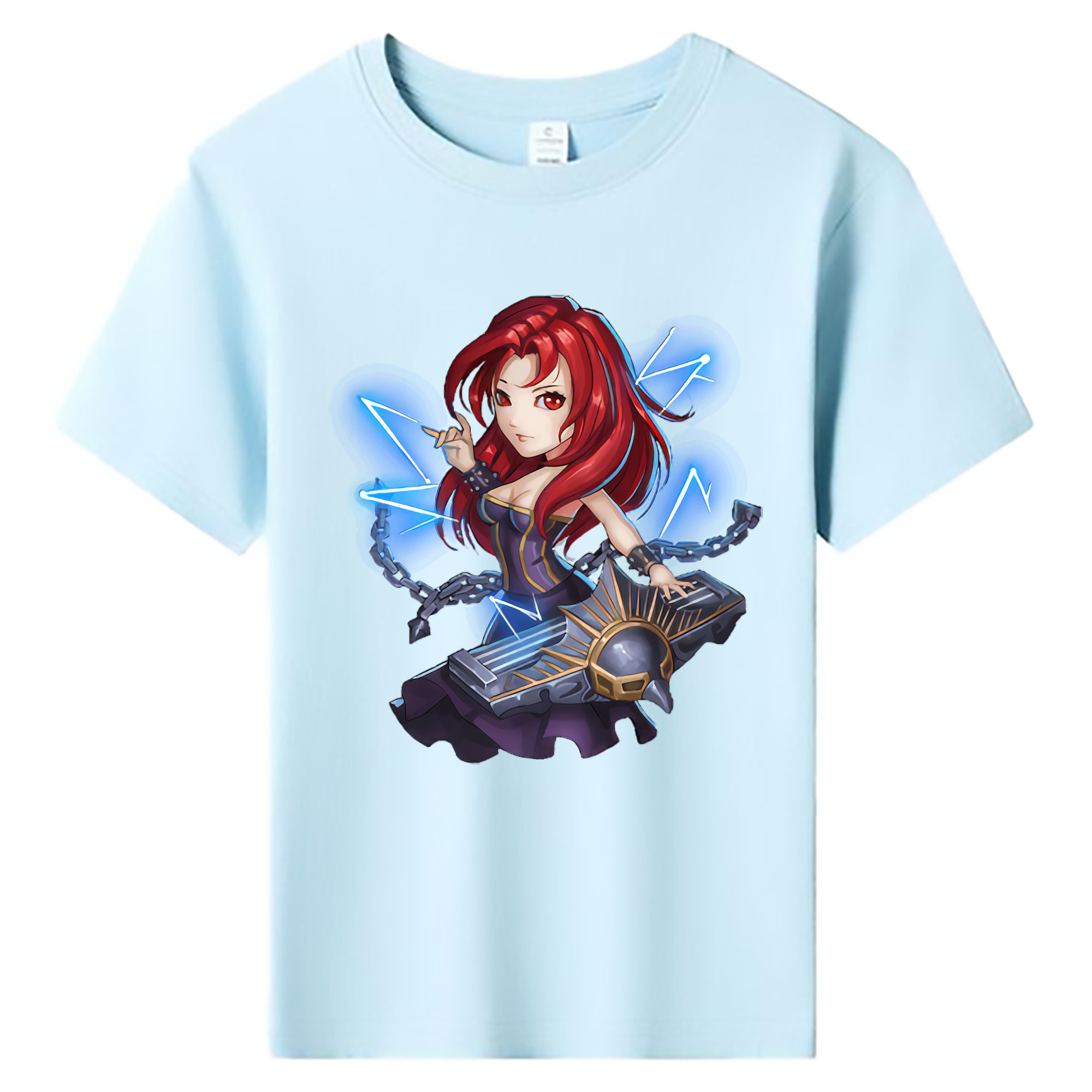 （画像用） リーグ・オブ・レジェンド League of Legends LOL 綿100％キッズTシャツ（フロントプリント）